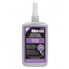 Vibra-Tite - 250 mL Bottle, Purple, Pneumatic - Hydraulic Thread Sealant - Top Tool & Supply