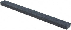 Made in USA - 150 Grit Silicon Carbide Rectangular Polishing Stone - Medium Grade, 1/2" Wide x 6" Long x 1/4" Thick - Top Tool & Supply