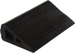 Vestil - 12" Wide x 3" High x 6-1/2" Deep, Rubber Wheel Chock - Top Tool & Supply