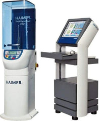 HAIMER - 43" Long x 32" Wide x 32" High, 32" Diam Capacity, 120V Power Source, Balancing Machine - 30" Height Measuring Capacity, HSK, SK, BT, CAT, BBT, Capto, KM - Top Tool & Supply