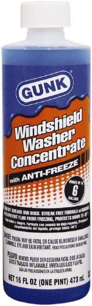 Gunk - Windshield Washer Fluid - 16 oz Bottle - Top Tool & Supply