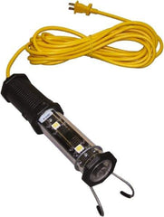 Made in USA - 120 VAC, 4 Watt, Electric, LED Portable Handheld Work Light - 25' Cord, 1 Head - Top Tool & Supply