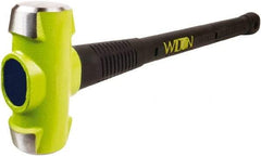 Wilton - 12 Lb Head, 36" Long Sledge Hammer - Steel Head, Steel Handle with Grip - Top Tool & Supply