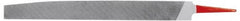 Simonds File - 4" Long, Second Cut, Knife American-Pattern File - Double Cut, Tang - Top Tool & Supply