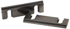 Snap Jaws - 6" Wide x 1-3/4" High x 1/2" Thick, Step Vise Jaw - Steel, Fixed Jaw, Compatible with 6" Vises - Top Tool & Supply