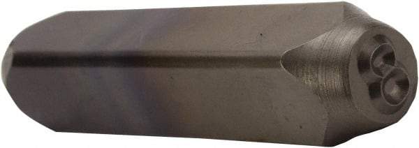 C.H. Hanson - Number 8 Machine Made Individual Steel Stamp - 3/16" Character - Top Tool & Supply