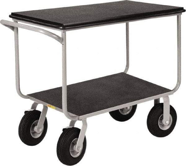 Little Giant - 1,000 Lb Capacity, 22" Wide x 39" Long x 35" High Instrument Cart - 2 Shelf, Steel - Top Tool & Supply