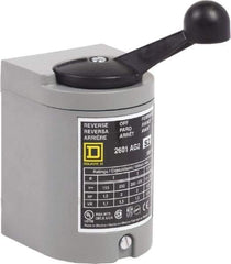 Square D - NEMA, Enclosed Manual Motor Starter - 1-1/2 hp at 115 VAC, 2 hp at 200 VAC, 2 hp at 230 VAC & 2 hp at 575 VAC, CSA LR25490 Class 3211 05, NEMA 1 & UL Listed File E42243 CCN NLRV - Top Tool & Supply