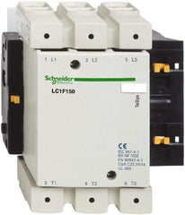 Schneider Electric - 3 Pole, 48 Coil VAC, 250 Amp at 440 VAC, Nonreversible IEC Contactor - Bureau Veritas, CCC, CSA, DNV, EN/IEC 60947-1, EN/IEC 60947-4-1, GL, JEM 1038, LROS, RINA, RMRoS, RoHS Compliant, UL Listed - Top Tool & Supply