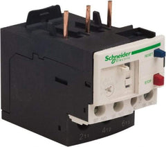 Schneider Electric - 3 Pole, NEMA Size 00-1, 5.5 to 8 Amp, 690 VAC, Thermal NEMA Overload Relay - Trip Class 20, For Use with LC1D09, LC1D12, LC1D18, LC1D25, LC1D32 and LC1D38 - Top Tool & Supply