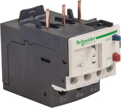 Schneider Electric - 3 Pole, NEMA Size 0-1, 9 to 13 Amp, 690 VAC, Thermal NEMA Overload Relay - Trip Class 20, For Use with LC1D12, LC1D18, LC1D25, LC1D32 and LC1D38 - Top Tool & Supply