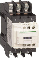 Schneider Electric - 3 Pole, 208 Coil VAC at 50/60 Hz, 40 Amp at 440 VAC, Nonreversible IEC Contactor - CCC, CSA, CSA C22.2 No. 14, EN/IEC 60947-4-1, EN/IEC 60947-5-1, GOST, RoHS Compliant, UL 508, UL Listed - Top Tool & Supply