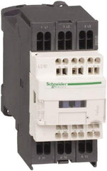 Schneider Electric - 3 Pole, 24 Coil VDC, 25 Amp at 440 VAC, Nonreversible IEC Contactor - 1 Phase hp: 2 at 115 VAC, 3 at 230/240 VAC, 3 Phase hp: 15 at 460/480 VAC, 20 at 575/600 VAC, 5 at 200/208 VAC, 7.5 at 230/240 VAC - Top Tool & Supply