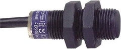 Telemecanique Sensors - NPN, 4mm Detection, Cylinder, Inductive Proximity Sensor - 3 Wires, IP68, 12 to 24 VDC, M12x1 Thread, 35mm Long - Top Tool & Supply