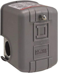 Square D - 1 and 3R NEMA Rated, 16 to 22 psi, Electromechanical Pressure and Level Switch - Adjustable Pressure, 575 VAC, L1-T1, L2-T2 Terminal, For Use with Square D Pumptrol - Top Tool & Supply