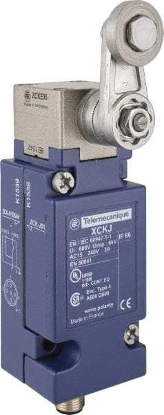 Telemecanique Sensors - 240 VAC, Screw Terminal, General Purpose Limit Switch - IP66 IPR Rating - Top Tool & Supply