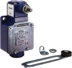 Telemecanique Sensors - SPDT, NC/NO, 300 VAC, 300 VDC, Screw Terminal, Roller Lever Actuator, General Purpose Limit Switch - 1, 2, 3, 4, 12 NEMA Rating, IP66 IPR Rating, Reversible Mount - Top Tool & Supply