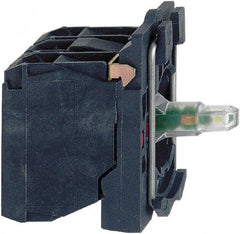 Schneider Electric - 110-120 V Orange Lens LED Indicating Light - Screw Clamp Connector, Vibration Resistant - Top Tool & Supply