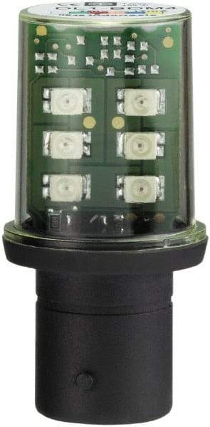 Schneider Electric - Red, Visible Signal Replacement LED Bulb - For Use with Beacon, Indicator Bank - Top Tool & Supply