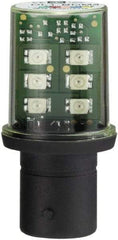 Schneider Electric - Orange, Visible Signal Replacement LED Bulb - For Use with Beacon, Indicator Bank - Top Tool & Supply