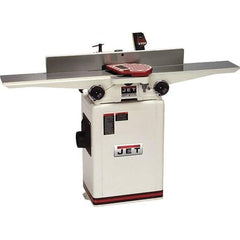 Jet - 6,000 RPM, 6-1/2" Cutting Width, 1/2" Cutting Depth, Jointer - 3-7/8" Fence Height, 32-3/8" Fence Length, 1 hp - Top Tool & Supply