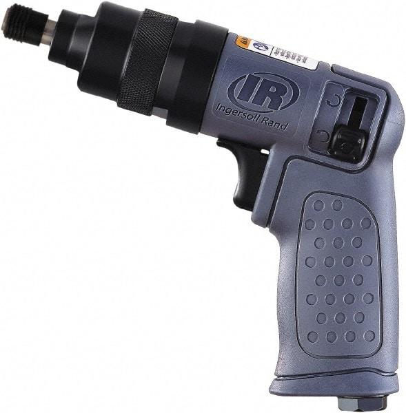 Ingersoll-Rand - 1/4" Drive, 14,500 RPM, 55 Ft/Lb Torque Impact Wrench - Pistol Grip Handle, 3,650 IPM, 13 CFM, 90 psi, 1/4" NPTF Inlet - Top Tool & Supply