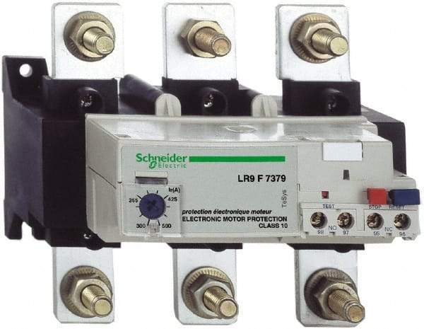 Schneider Electric - 380 to 630 Amp, 1,000 VAC, Thermal IEC Overload Relay - Trip Class 20, For Use with LC1F400, LC1F630 and LC1F800 - Top Tool & Supply