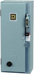 Square D - 3 Pole, 600 VAC, 27 Continuous Amp, 7-1/2 hp and 10 hp hp, Enclosed NEMA Combination Starter - NEMA 1, RoHS Compliant - Top Tool & Supply