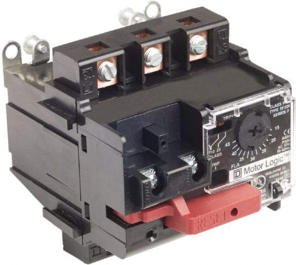 Square D - NEMA Size 2, 600 VAC, Thermal NEMA Overload Relay - For Use with Motor Logic - Top Tool & Supply