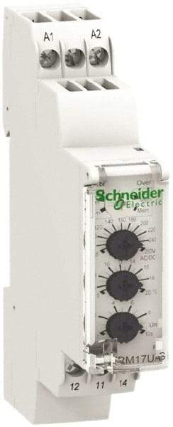 Schneider Electric - 110-240 VAC/DC Control Relay - DIN Rail Mount - Top Tool & Supply