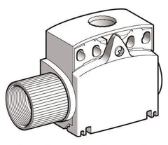 Telemecanique Sensors - 3-1/2 Inch Long, Plastic Body, Limit Switch Body - For Use with ZCE01, ZCE02, ZCE05, ZCE06, ZCE07, ZCE08, ZCE09, ZCE10, ZCE11, ZCE13, ZCE14, ZCE21, ZCE24, ZCE27, ZCE28, ZCE29, ZCE62, ZCE63, ZCE64, ZCE65, ZCE66, ZCE67, ZCEH0, ZCEH2 - Top Tool & Supply