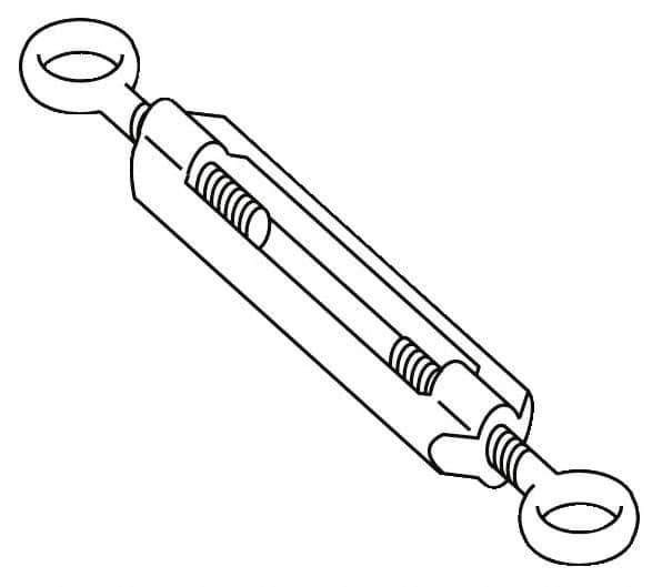 Telemecanique Sensors - 1.6 Inch Long, Limit Switch Turnbuckle - For Use with XY2C - Top Tool & Supply