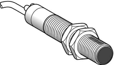 Telemecanique Sensors - Cable Connector, 15m Nominal Distance, Shock and Vibration Resistant, Through Beam Photoelectric Sensor - 24 to 240 VAC/VDC, 25 Hz, Brass, 82mm Long x 18mm Wide x 7 Inch High - Top Tool & Supply