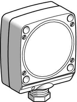 Telemecanique Sensors - PNP, NO/NC, 60mm Detection, Rectangular, Inductive Proximity Sensor - 4 Wires, IP67, 12 to 48 VDC, 80mm Wide - Top Tool & Supply