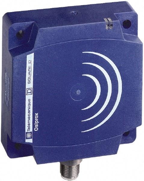 Telemecanique Sensors - NPN, NC, 40 to 60mm Detection, Flat, Inductive Proximity Sensor - 3 Wires, IP67, 12 to 24 VDC, 80mm Wide - Top Tool & Supply