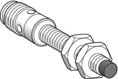 Telemecanique Sensors - PNP, NO/NC, 2.5mm Detection, Cylinder, Inductive Proximity Sensor - 4 Wires, IP67, 12 to 24 VDC, M8x1 Thread, 61mm Long - Top Tool & Supply