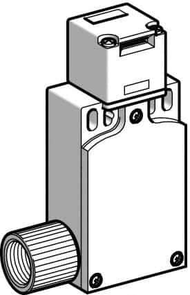 Telemecanique Sensors - 3NC Configuration, Multiple Amp Level, Plastic Key Safety Limit Switch - 52mm Wide x 30mm Deep x 115mm High, IP67 Ingress Rating - Top Tool & Supply