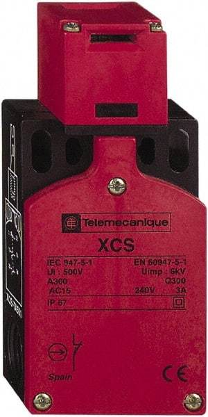 Telemecanique Sensors - 3NC Configuration, Multiple Amp Level, Plastic Key Safety Limit Switch - 52mm Wide x 30mm Deep x 115mm High, IP67 Ingress Rating - Top Tool & Supply