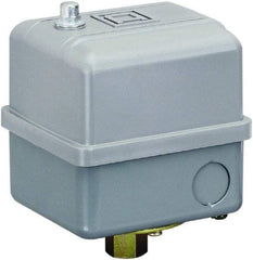 Square D - 1, 7, 9 and 3R NEMA Rated, 145 to 175 psi, Electromechanical Pressure and Level Switch - Adjustable Pressure, 575 VAC, L1-T1, L2-T2 Terminal, For Use with Square D Pumptrol - Top Tool & Supply