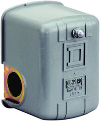 Square D - 1 and 3R NEMA Rated, 16 to 22 psi, Electromechanical Pressure and Level Switch - Adjustable Pressure, 230 VAC, L1-T1 Terminal, For Use with Square D Pumptrol - Top Tool & Supply