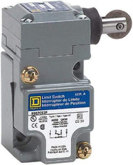 Square D - SPDT, NC/NO, 600 Volt Screw Terminal, Roller Plunger Actuator, General Purpose Limit Switch - 1, 2, 4, 6, 12, 13, 6P NEMA Rating, IP67 IPR Rating - Top Tool & Supply