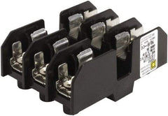 Square D - 3 Pole, 600 Volt, 30 Amp, Surface Mount Fuse Holder - Top Tool & Supply