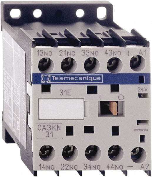 Schneider Electric - 2NC/2NO, 24 VDC Control Relay - 17 V - Top Tool & Supply