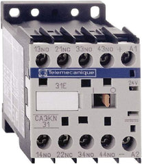 Schneider Electric - 2NC/2NO, 24 VDC Control Relay - 17 V - Top Tool & Supply