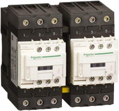 Schneider Electric - 3 Pole, 24 Coil VAC at 50/60 Hz, 500 Amp at 440 VAC, Reversible IEC Contactor - 1 Phase hp: 3 at 115 VAC, 7.5 at 230/240 VAC, 3 Phase hp: 15 at 200/208 VAC, 15 at 230/240 VAC, 40 at 460/480 VAC, 40 at 575/600 VAC - Top Tool & Supply