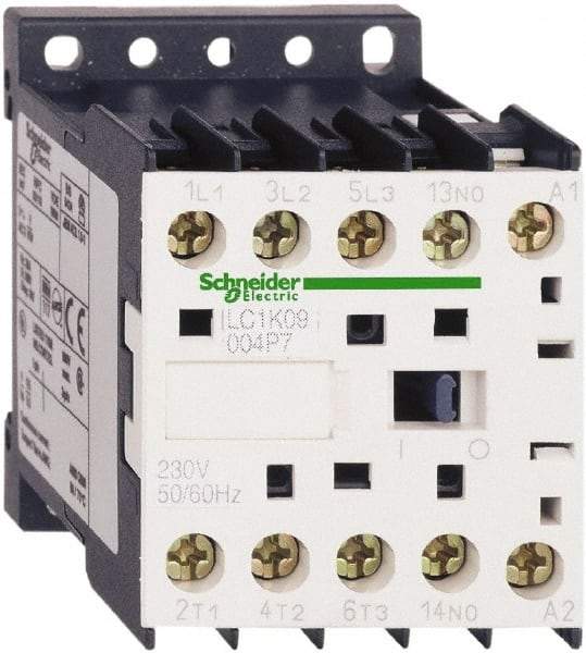 Schneider Electric - 4 Pole, 110 Coil VAC at 50/60 Hz, 16 Amp at 690 VAC and 20 Amp at 440 VAC, Nonreversible IEC Contactor - BS 5424, CSA, IEC 60947, NF C 63-110, RoHS Compliant, UL Listed, VDE 0660 - Top Tool & Supply