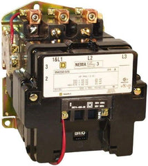 Square D - 3 Pole, 380 Coil VAC at 50 Hz, 90 Amp NEMA Contactor - Open Enclosure, 50 Hz at 380 VAC - Top Tool & Supply