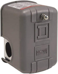 Square D - 1 and 3R NEMA Rated, 50 to 70 psi, Electromechanical Pressure and Level Switch - Adjustable Pressure, 575 VAC, L1-T1, L2-T2 Terminal, For Use with Square D Pumptrol - Top Tool & Supply