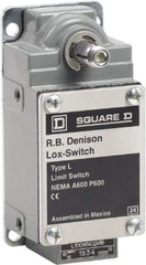 Square D - DPST, 2NC, 600 Volt Screw Terminal, Rotary Spring Return Actuator, General Purpose Limit Switch - 1, 2, 4, 12, 13 NEMA Rating, IP67 IPR Rating - Top Tool & Supply