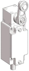 Telemecanique Sensors - DP, NC/NO, 240 VAC, 5-Pin M12 Male Terminal, Roller Lever Actuator, General Purpose Limit Switch - IP66 IPR Rating - Top Tool & Supply